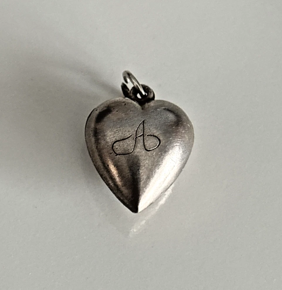 Dije Acero Quirúrgico Barrita Corazón Cadena Grabado Laser