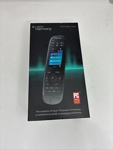 Logitech Harmony Ultimate One 15-Device Universal Remote Black New Sealed - Picture 1 of 7