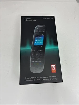 Logitech Harmony Ultimate One 15-Device Universal Remote Black New Sealed - Image 1 of 4