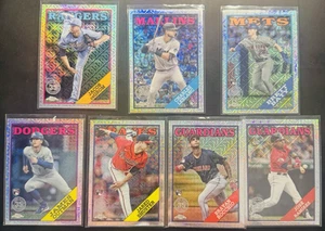 2023 Topps Chrome Mojo Silver Pack Refractors Lot (7) RC/Veteran Free Shipping - Bild 1 von 7
