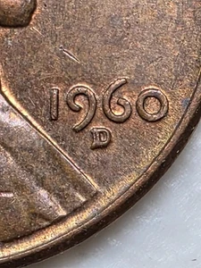 1960-D/D/D Lincoln Cent Repunched Mintmark RPM BKD2 - Picture 1 of 4