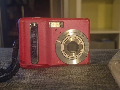 Polaroid i733 7.0 MP Digital Camera - Pink - For Parts - Image 1 of 4