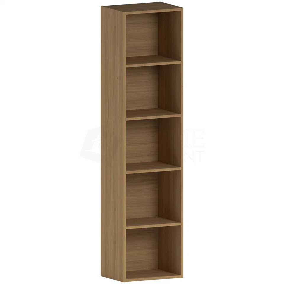 Oxford 2 3 4 5 Tier Cube Bookcase Display Shelving Storage Unit Wood Furniture - Image 1 of 1