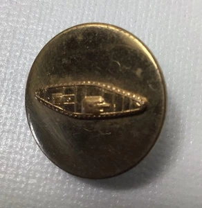 WW1 WW2 1" US ARMY Tank / Armor ENLISTED Collar Disc Device Screwback # - Picture 1 of 2