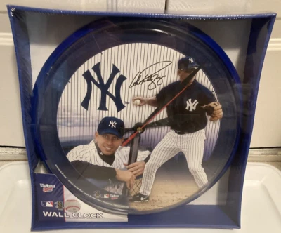 Alex Rodriguez New York Yankees MLB Baseball 12" Logo Round Wall Clock - Image 1 of 4