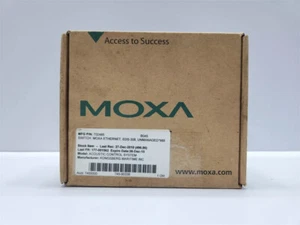 Brandneu MOXA EDS-308 8-PORT UNMANAGED ETHERNET SWITCH 1201003084013 REV 2.2 - Bild 1 von 7