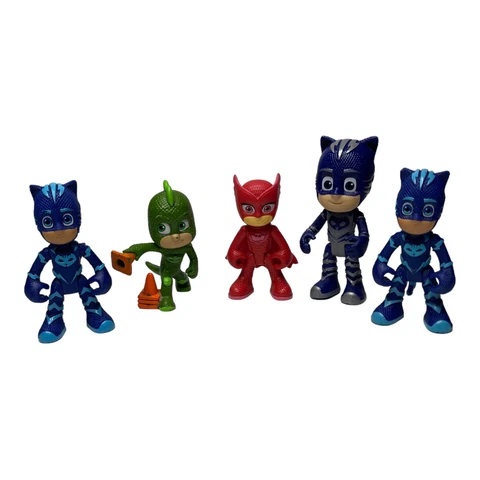 PJ Masks Action Figure Toy Lot of 5 Cake Toppers Cover