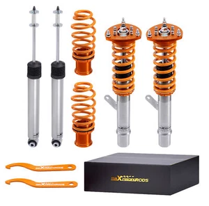 Coilover Suspension Strut Kit For Volkswagen VW Golf R GTI MK7 15-19 Adj. Height - Picture 1 of 11