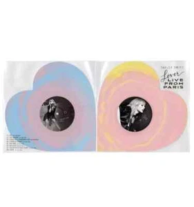 Taylor Swift - Lover (Live From Paris) Heart Shaped Vinyl (GSP & in stock) - Picture 1 of 6