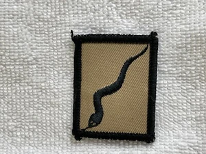 Insignia de brigada logística 101 del ejército británico, serpiente negra, parche del ejército - Imagen 1 de 1