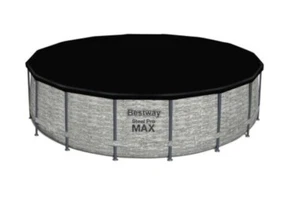 Bestway Flowclear 16 Foot Above Ground Pool Cover - NEW IN BOX ! - Picture 1 of 4