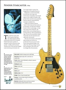 Radiohead Jonny Greenwood Fender Starcaster + Katana guitarra historia artículo - Imagen 1 de 4