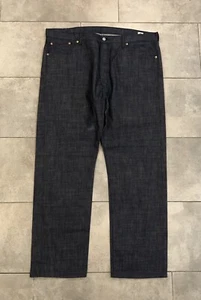 Levi's 501 Men’s Jeans 44x32 (Actual) White Oak Cone Denim Blue Button Fly - Picture 1 of 10