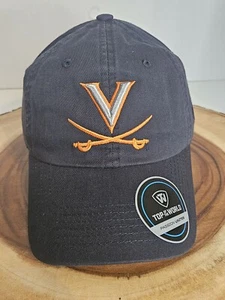 Cappello papà regolabile Virginia Cavaliers Top Of The World Strapback Wahoo - Foto 1 di 7