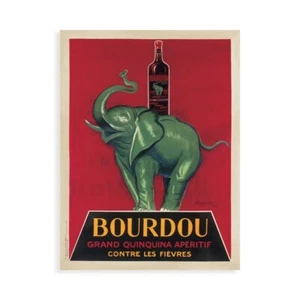 Impression Sur Toile Ou Papier Affiche Ou Cadre Cappiello Leonetto Bourdou - Imagen 1 de 2