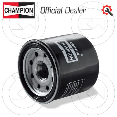 CHAMPION OIL FILTER COF104 KAWASAKI Z (ZR ) 1000 2003 2004 2005 2006 - Image 1 of 2