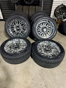 22X10 Cali Off Road Polished Wheels Rims 8x170 3054522 Toyo Proxes Tires 8 Lug - Picture 1 of 6