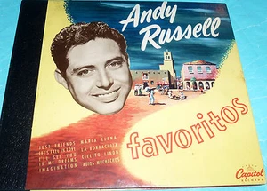 Andy Russell - Favorites / Capitol BD 13, 4X10" 78 rpm Set Nice Set - Picture 1 of 3