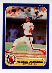 1986 Fleer #160 Reggie Jackson Neuwertig + - Bild 1 von 2