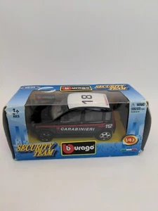 BURAGO 1/43 FIAT 500 DIECAST Model Security Team - Picture 1 of 8