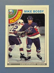 1992-93 O-PEE-CHEE 25TH ANNIVERSARY MIKE BOSSY #11 NEW YORK ISLANDERS HOF - Picture 1 of 2