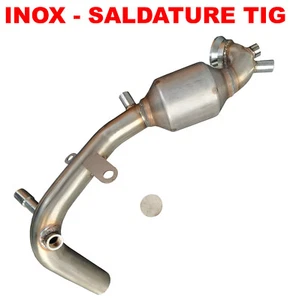Tubo downpipe KAT 200 CELLE FAP Fiat 500 500L 500C 1.3 Mjet 85 95 cv Euro6 T5BK - Bild 1 von 5