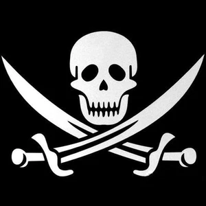 CAR MOTORCYCLE DECORATION DECALS STICKERS SKULL #4 - Picture 1 of 1