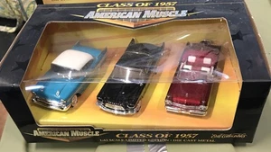 ERTL American Muscle Class of 1957 - Chevy, Chrysler, Mercury ( T 4 ) - Picture 1 of 2