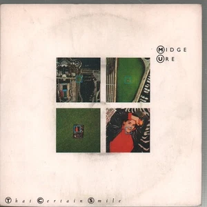 Midge Ure That Certain Smile 7" vinyl UK Chrysalis 1985 b/w gift instrumental - Picture 1 of 2