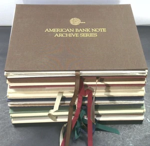1987-1992 American Bank Note Archives SOA set of 6 portfolios with extra items - Picture 1 of 24