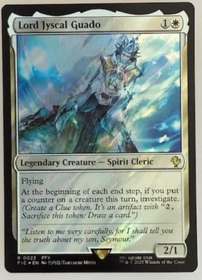 MTG: Lord Jyscal Guado (Surge Foil) Commander: Final Fantasy Foil NM - Image 1 of 2