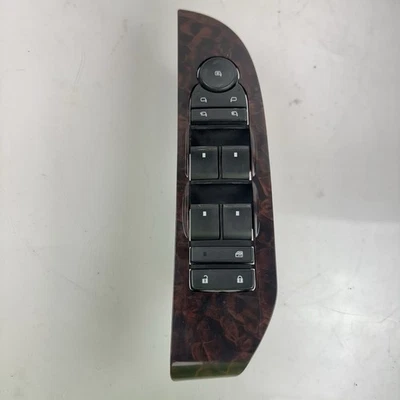 2007- 2013 Chevy Silverado Tahoe GMC Yukon Sierra Driver Side Left Window Switch - Image 1 of 4