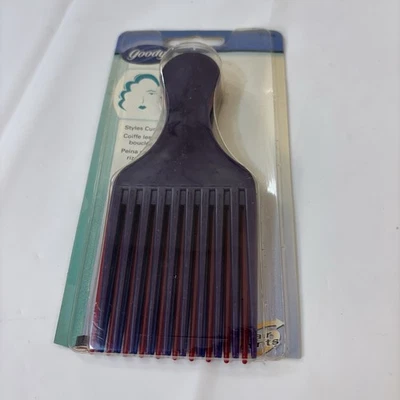 Vintage GOODY Hair Lift 3 Picks Combs Multi Color Open Package Read. - Image 1 of 4