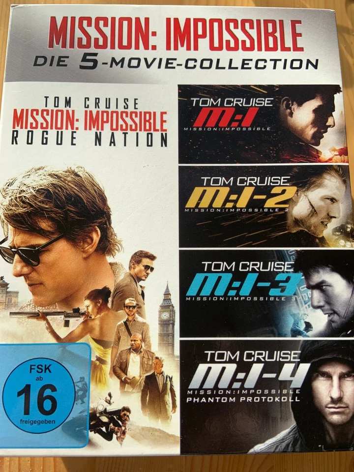 Mission Impossible, 5 Disc Set, Blueray, gebraucht - Bild 1 von 4