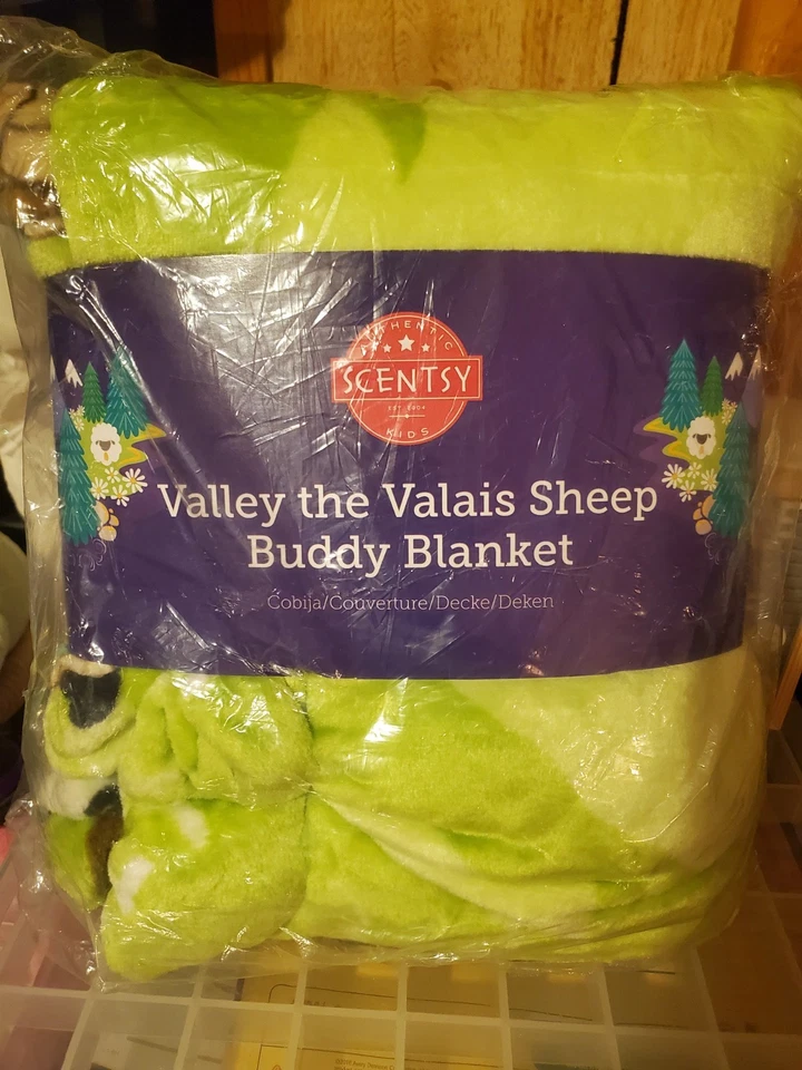 BRAND NEW Scentsy Kids VALLEY THE VALAIS SHEEP Buddy Blanket - 50x60" - Image 1 of 1