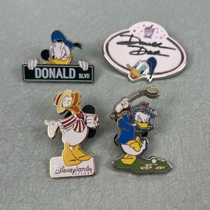Lote de prendedores comerciales Disney Pato Donald Blvd nombre insignia golf amigos cantores - Imagen 1 de 7