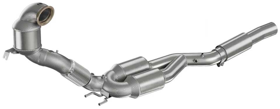 HJS ECE Downpipe VW Golf 8 / VIII 2.0 R TSI 4Motion Euro 6d Art. 90821185