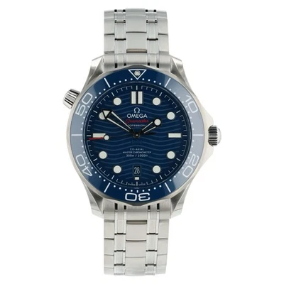 NUEVO 2025 Omega Seamaster acero esfera azul automático para hombre 210.30.42.20.03.001 Foto 1 de 4