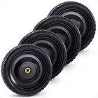 Gorilla Carts GCT-13NF 13 Inch No Flat Replacement Tire for Utility Cart, 4 Pack