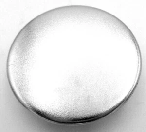 Tapa de ajuste de orificio mate pulido niquelado de 1 3/8" tapa de orificio para todo tipo de clima! - Imagen 1 de 12