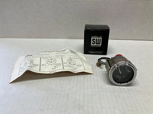 VINTAGE 1960'S STEWART WARNER #82305 OIL PRESSURE GAUGE KIT N.0.S. 100 PSI - Bild 1 von 10