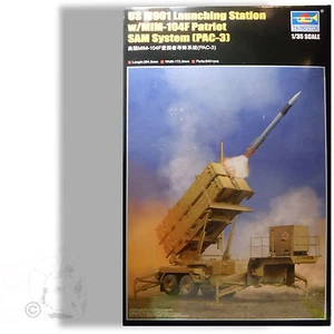 TRUMPETER 01040 1/35 ESTACIÓN DE LANZAMIENTO US M901 CON KIT DE SISTEMA MIM-104F PATRIOT SAM - Imagen 1 de 7