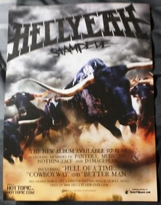 HELLYEAH / VINNIE PAUL / 2010 STAMPEDE LP / ALBUM MAGAZINE PRINT ADVERTISEMENT - Picture 1 of 1
