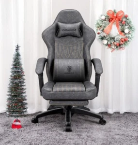 Perfektes Weihnachtsgeschenk! Dowinx Gaming/Büro Stuhl – mit Massage & Fußstütze - Bild 1 von 4