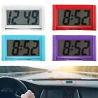 Car Electronic ClockVehicle Adhesive Clock with Jumbo Lot S8 LCD Time W5U5