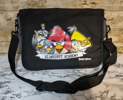 Bolso de hombro negro unisex Angry Birds Messenger Foto 1 de 4