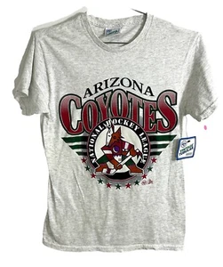 ARIZONA HOCKEY NATIONAL LEAGUE 47” brand t shirt small vintage Tubular With Tags - Picture 1 of 20