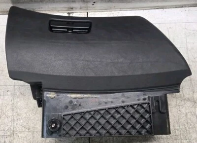 BMW 528i E39 1997-2003 guantera compartimento de almacenamiento cuero negro OEM Foto 1 de 4