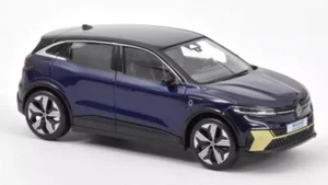 ,NOREV, RENAULT Megane E-Tech 100% Eléctrico 2022 Azul noche y negro, 1/43, N... - Imagen 1 de 1