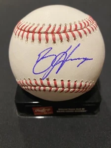Bryce Harper Nationals Phillies baseball ufficiale firmato Major League ~ JSA COA - Foto 1 di 4